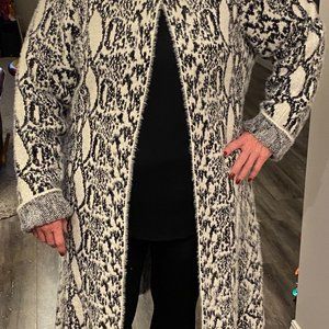 Black and White Long Sweater